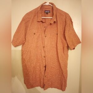 Patagonia Men's Step Back Short Sleeve Button Down Shirt